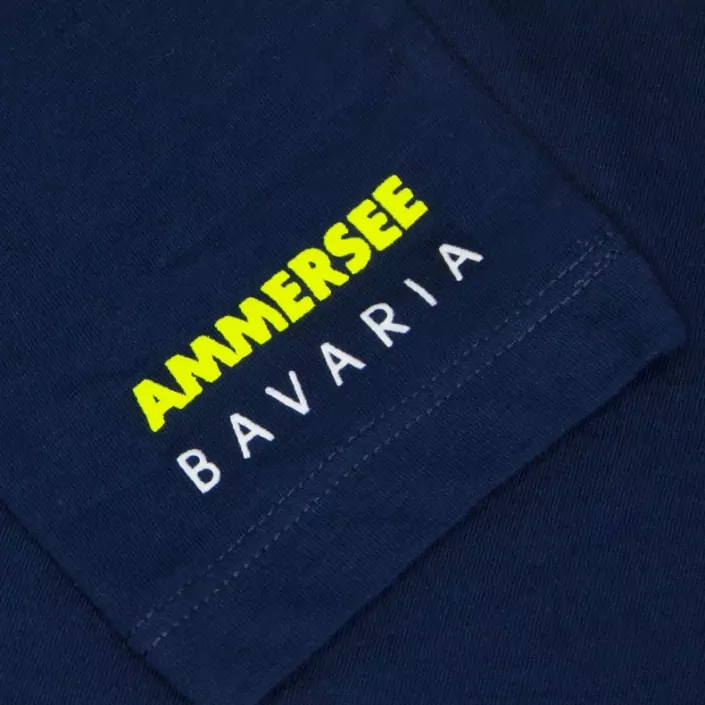 Ammersee Longsleeve Damen Langarmshirt Biobaumwolle ST | Navy Lime