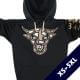 Stier Glitzer-Kapuzenpullover Hoodie