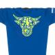 Glitzer-T-Shirt Bio-Baumwolle Bull | Blue Limestar