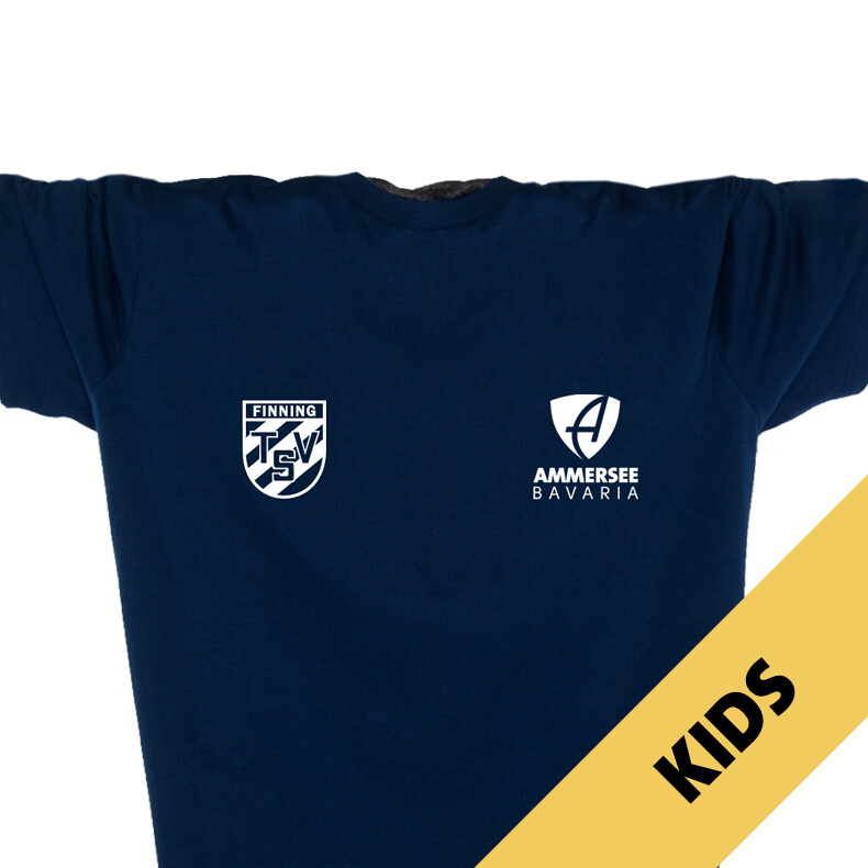 SPONSORED PRODUCT TSV FINNING Kids Kinder T-Shirt CBs | Navy White