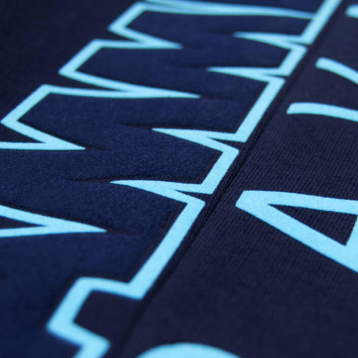 Ammersee Kinder T-Shirt 100 % Biobaumwolle CTo | Navy Aqua