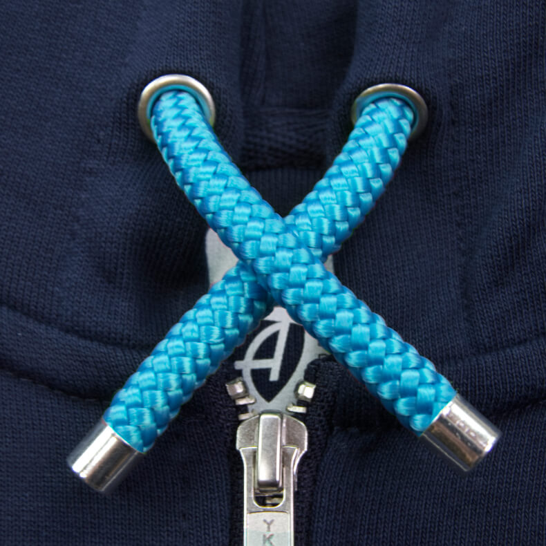 abs zipperkordel navyaqua0201 2