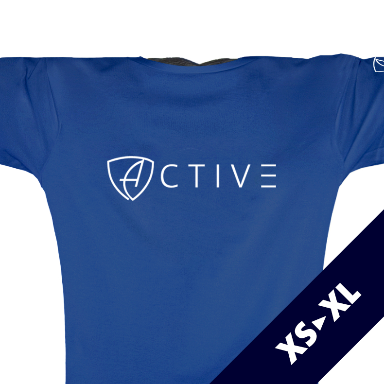 Damen T-Shirt Sportfunktion Active Eco Sports ABt | Blue White