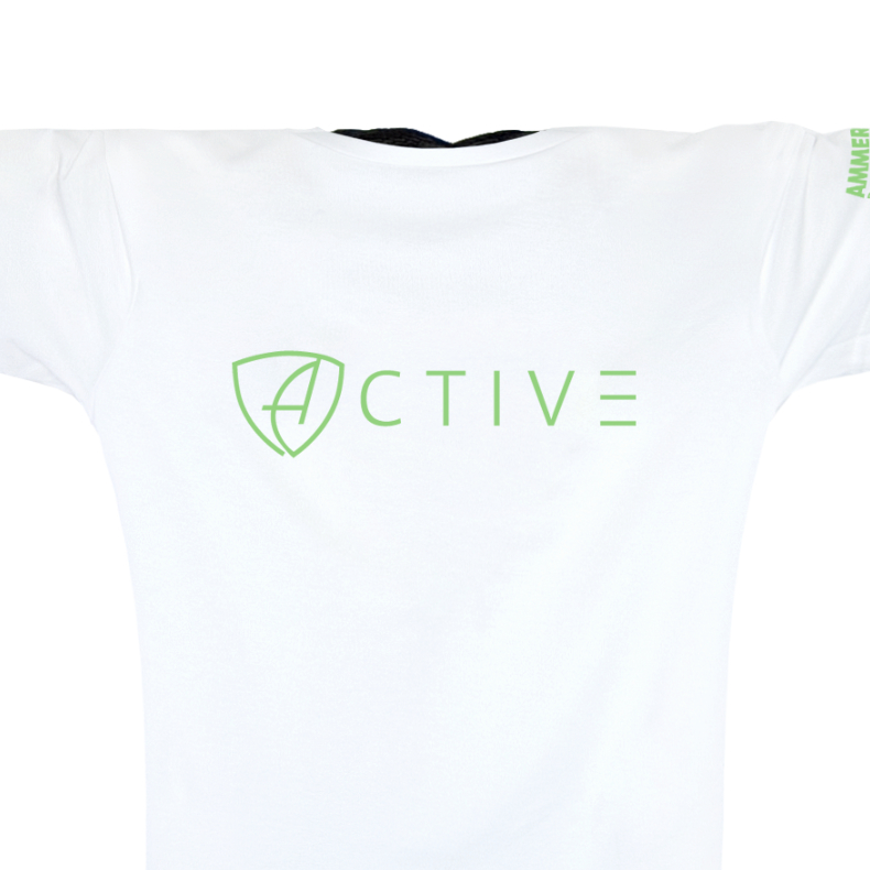 Damen T-Shirt Sportfunktion Active Eco Sports ABt | White Apple