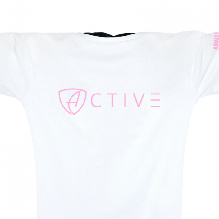 Damen T-Shirt Sportfunktion Active Eco Sports ABt | White Rose