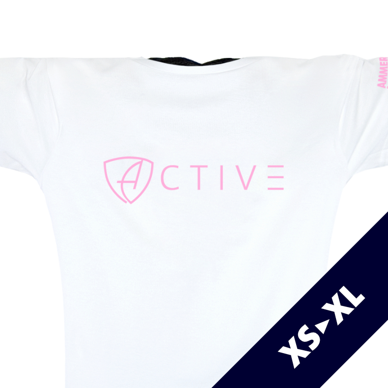 Damen T-Shirt Sportfunktion Active Eco Sports ABt | White Rose