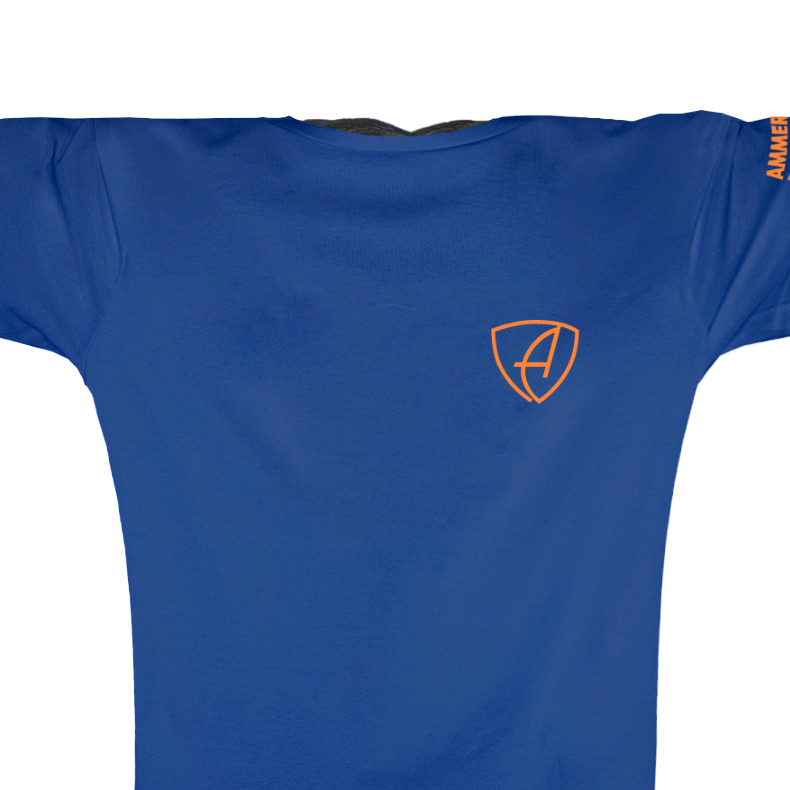 Damen T-Shirt Sportfunktion Active Eco Sports CGo | Blue Neonorange