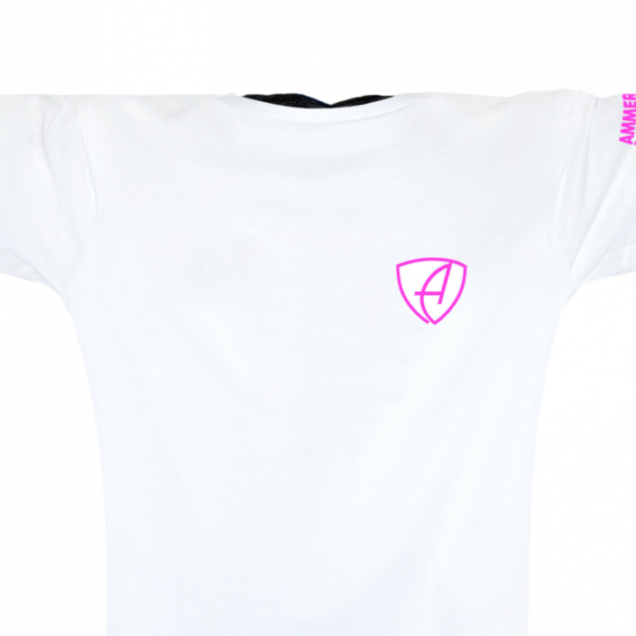 Damen T-Shirt Sportfunktion Active Eco Sports CGo | White Neonpink