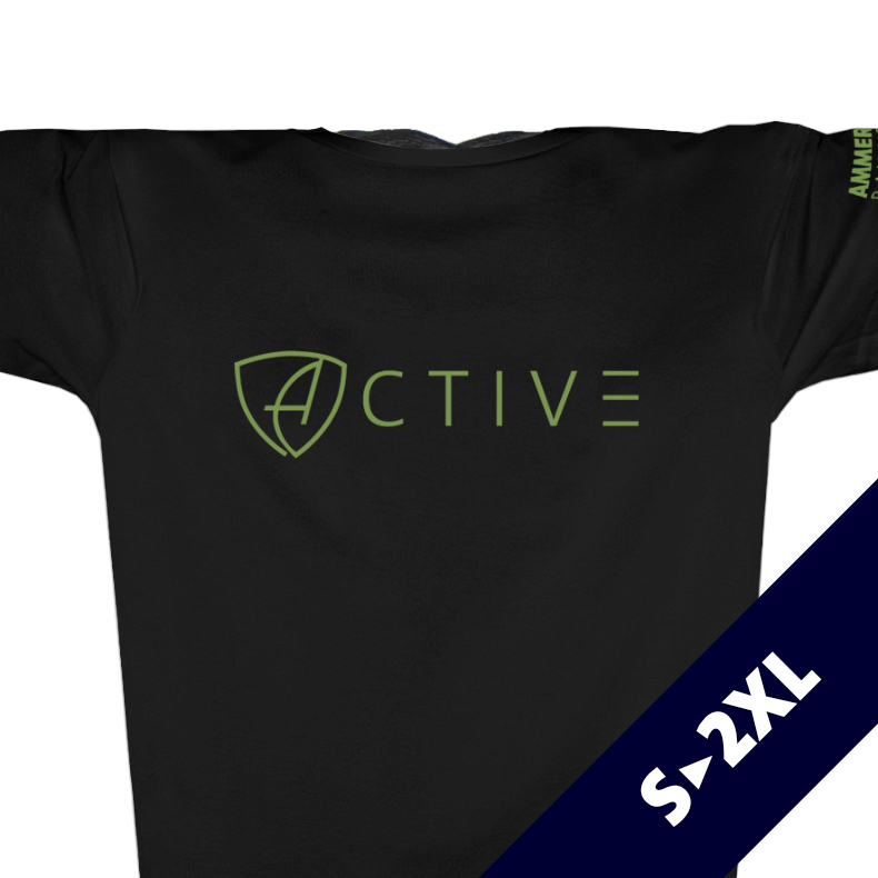 Herren T-Shirt Sportfunktion Active Eco Sports ABt | Black Olive
