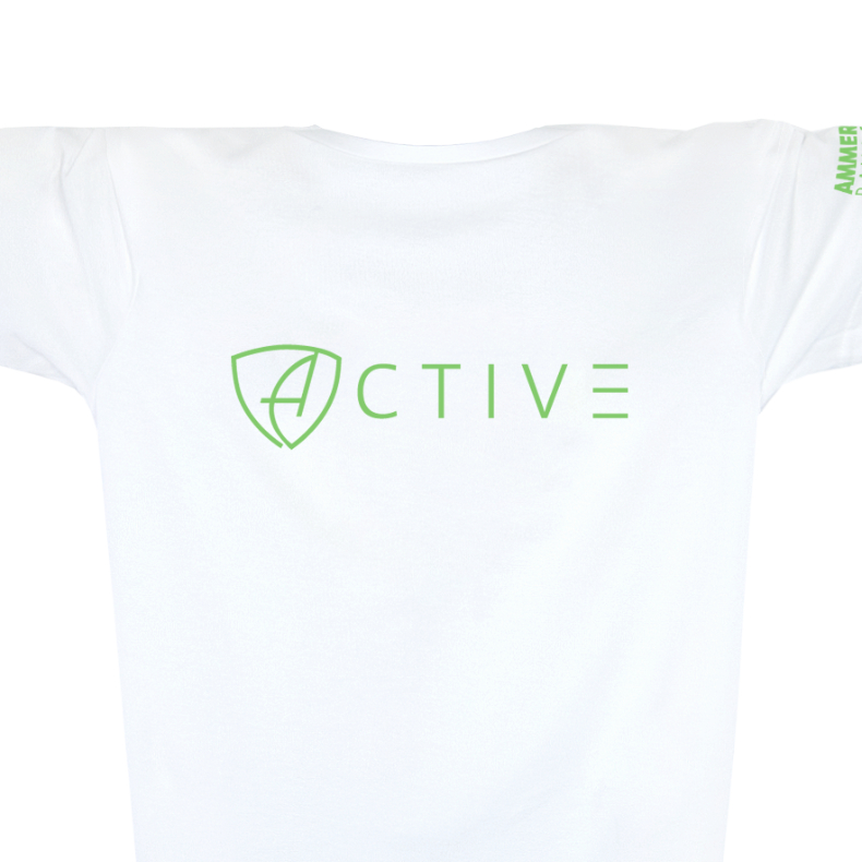 Herren T-Shirt Sportfunktion Active Eco Sports ABt | White Apple