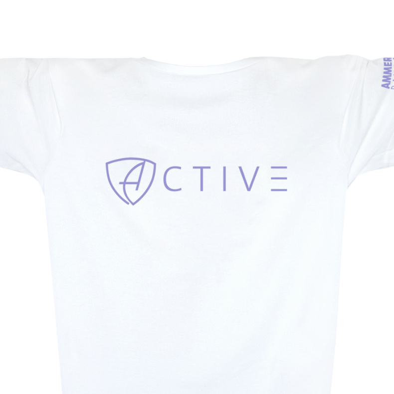 Herren T-Shirt Sportfunktion Active Eco Sports ABt | White Lilac