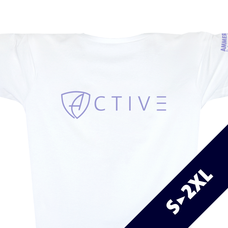 Herren T-Shirt Sportfunktion Active Eco Sports ABt | White Lilac