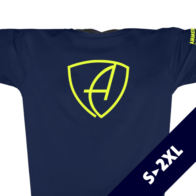 Herren T-Shirt Sportfunktion Active Eco Sports CBo | Navy Neonlime
