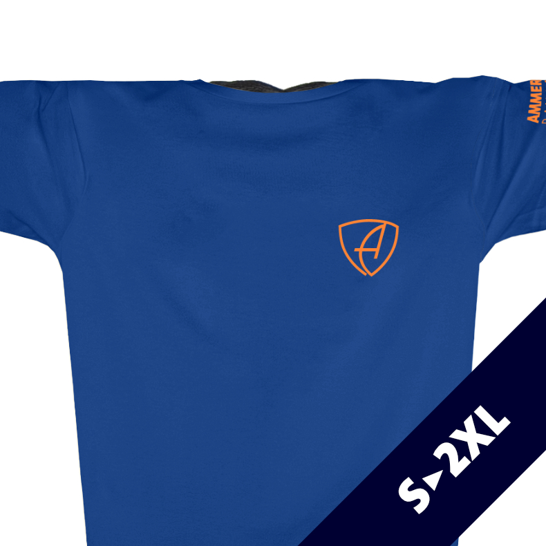 Herren T-Shirt Sportfunktion Active Eco Sports CGo | Blue Neonorange