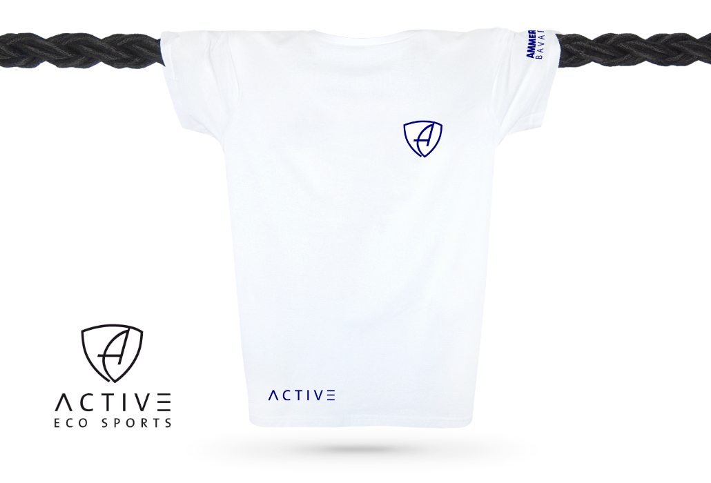 Herren T-Shirt Sportfunktion Active Eco Sports CGo | White Royal