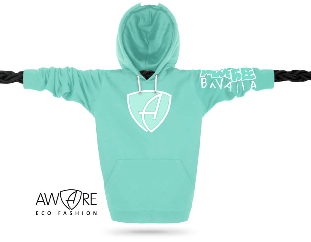 Ammersee Kapuzenpullover Mint-Green abs hoody cbo mintwhite01