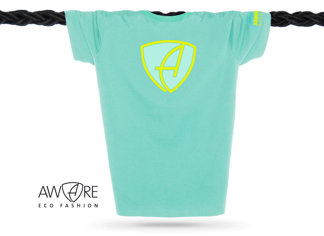 AMMERSEE T-Shirt Unisex Mint Ammersee T-Shirt Unisex 100 % Biobaumwolle CBo | Mint Lime