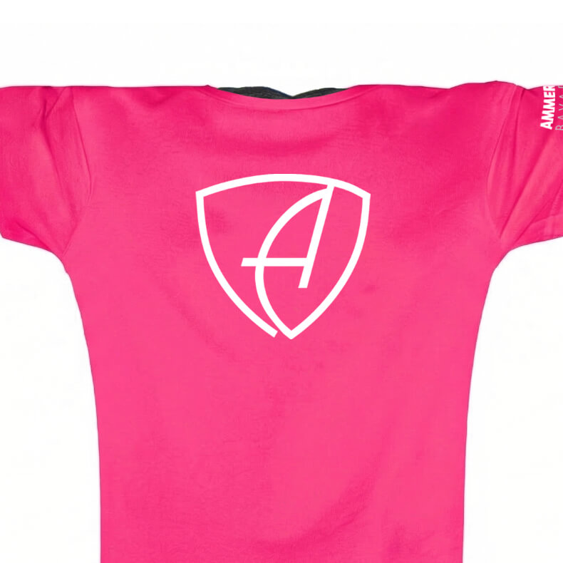 Damen T-Shirt Sportfunktion Active Eco Sports CBo | Neopink White