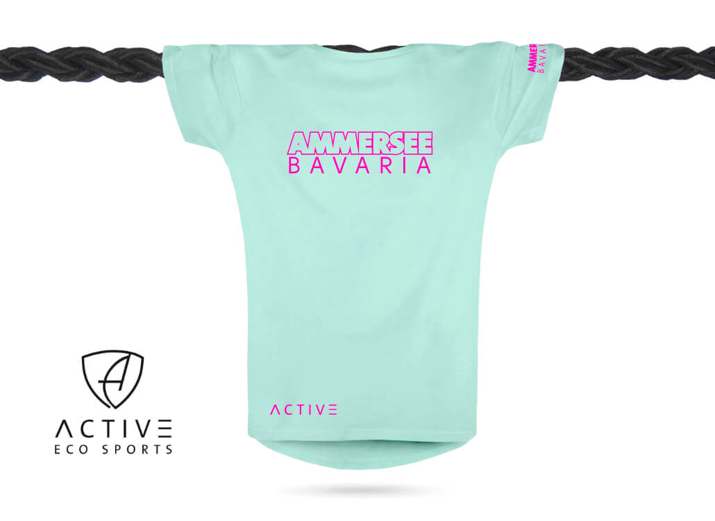 Damen T-Shirt Sportfunktion Active Eco Sports CTo | Mint Pink