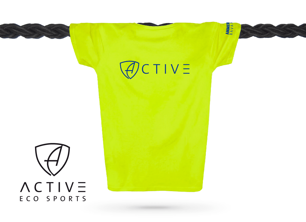 Herren T-Shirt Sportfunktion Active Eco Sports ABt | Neolime Navy