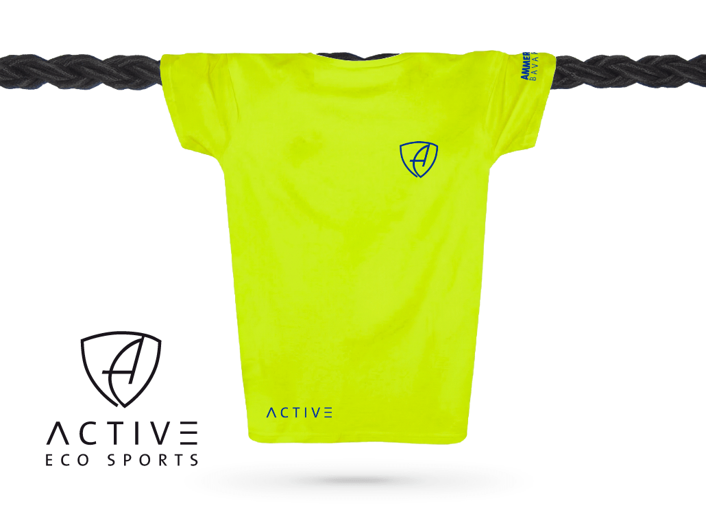 Herren T-Shirt Sportfunktion Active Eco Sports CGo | Neolime Navy