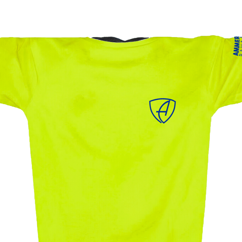 Herren T-Shirt Sportfunktion Active Eco Sports CGo | Neolime Navy