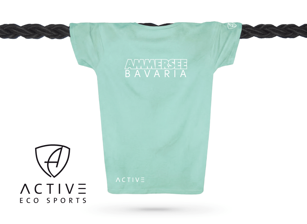 Herren T-Shirt Sportfunktion Active Eco Sports CTo | Mint White