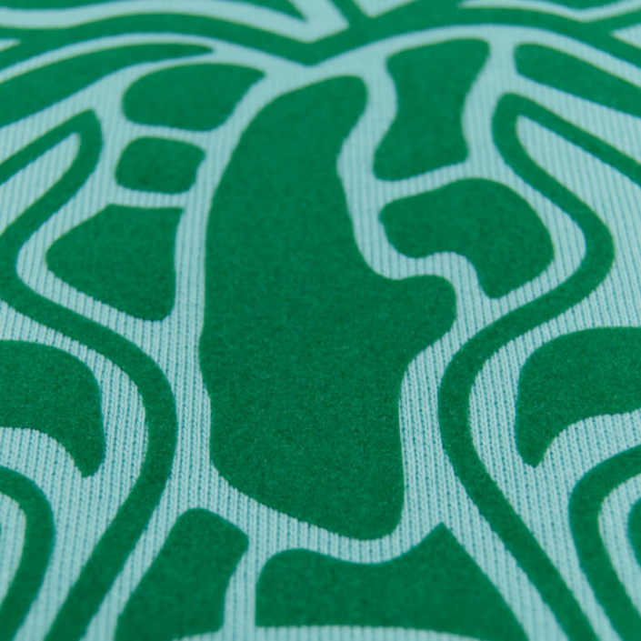 Ammersee Löwen T-Shirt Unisex 100 % Biobaumwolle Lion One | Mint Forest